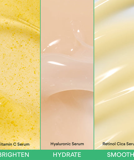 Dewy Skin Serum Discovery Trio