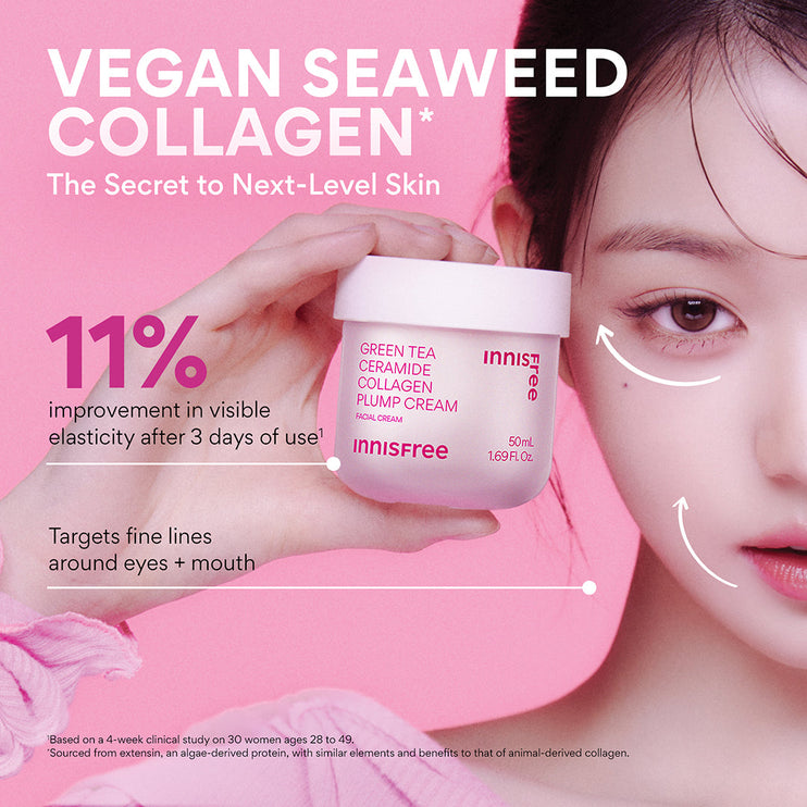 Green Tea Ceramide Collagen Plump Cream