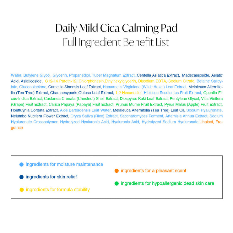 d'Alba Daily Mild Cica Calming Pad