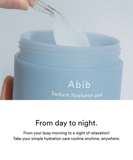 Abib Sedum Hyaluron Pad Hydrating touch 165ml (75 pads)