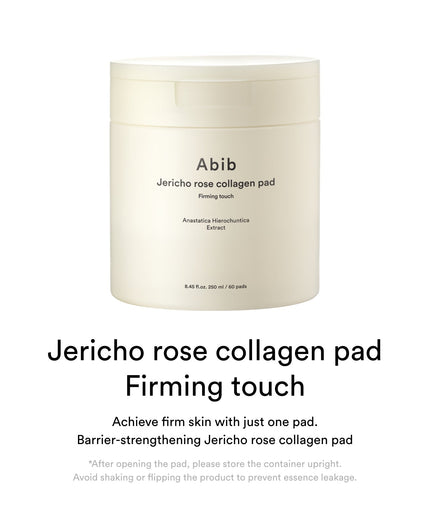 Abib Jericho Rose Collagen Pad Firming touch 250ml (60 pads)