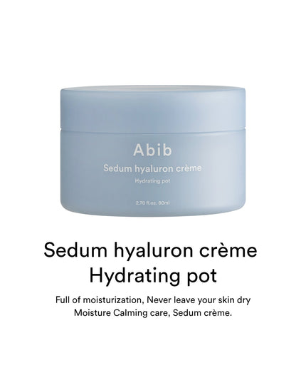 Abib Sedum Hyaluron Creme Hydrating pot 80ml