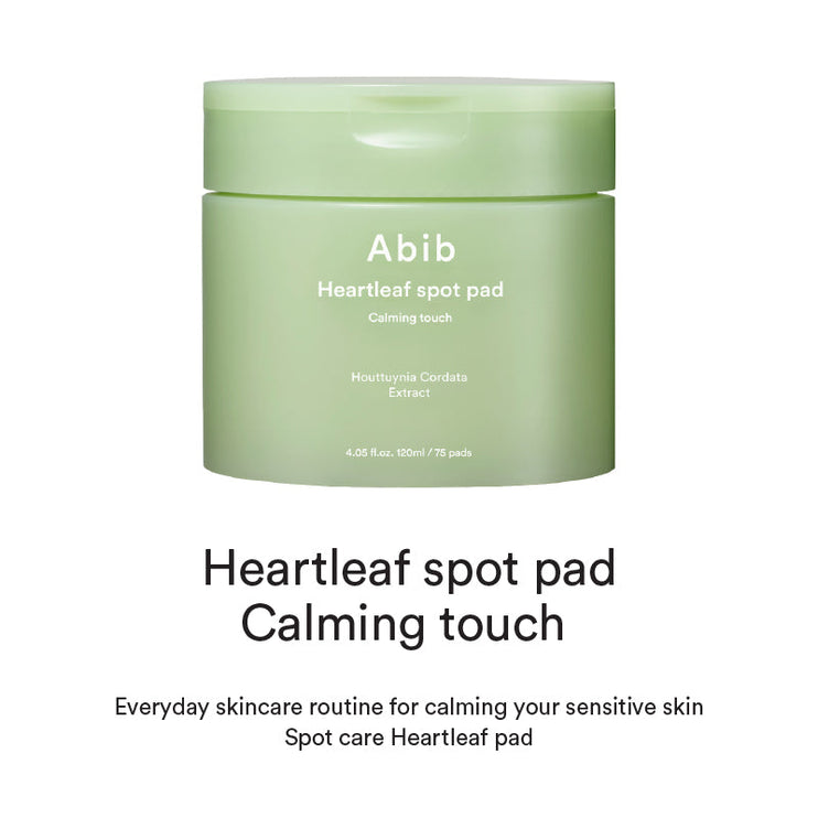 Abib Heartleaf Spot Pad Calming touch 150ml (80 pads)