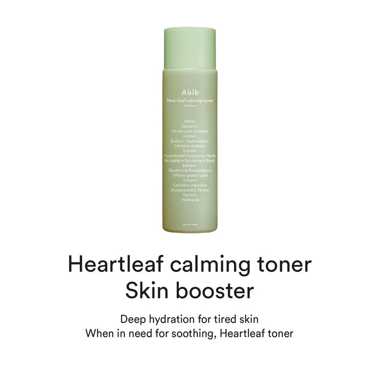 Abib Heartleaf Calming Toner Skin booster 200ml