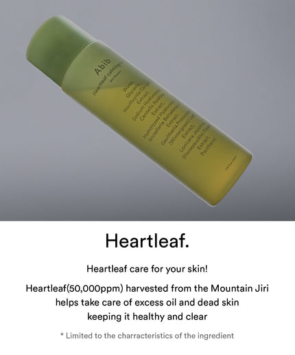 Abib Heartleaf Calming Toner Skin booster 200ml