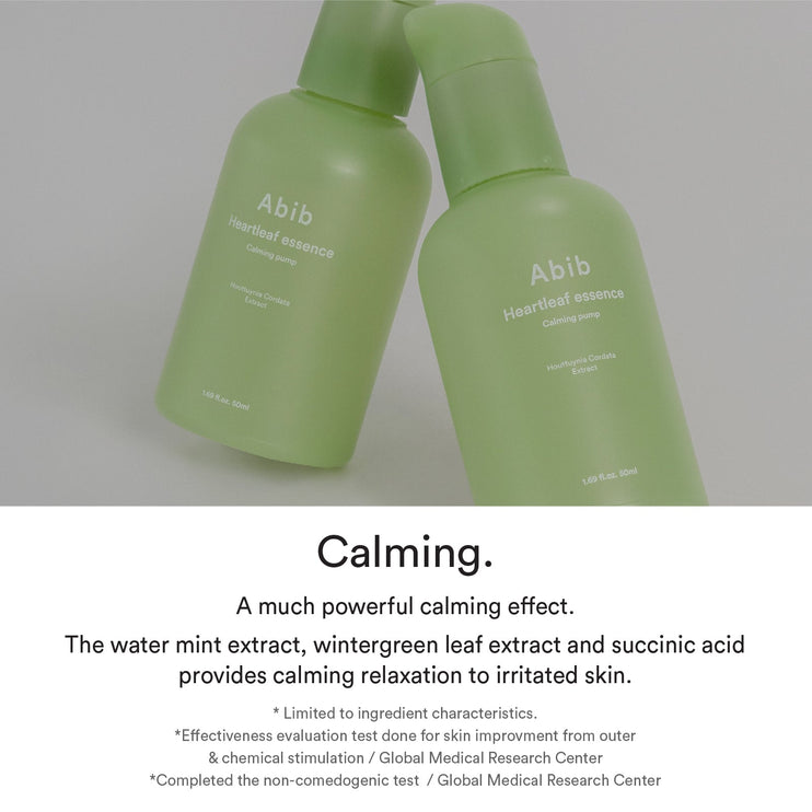 Abib Heartleaf Essence Calming pump 50ml