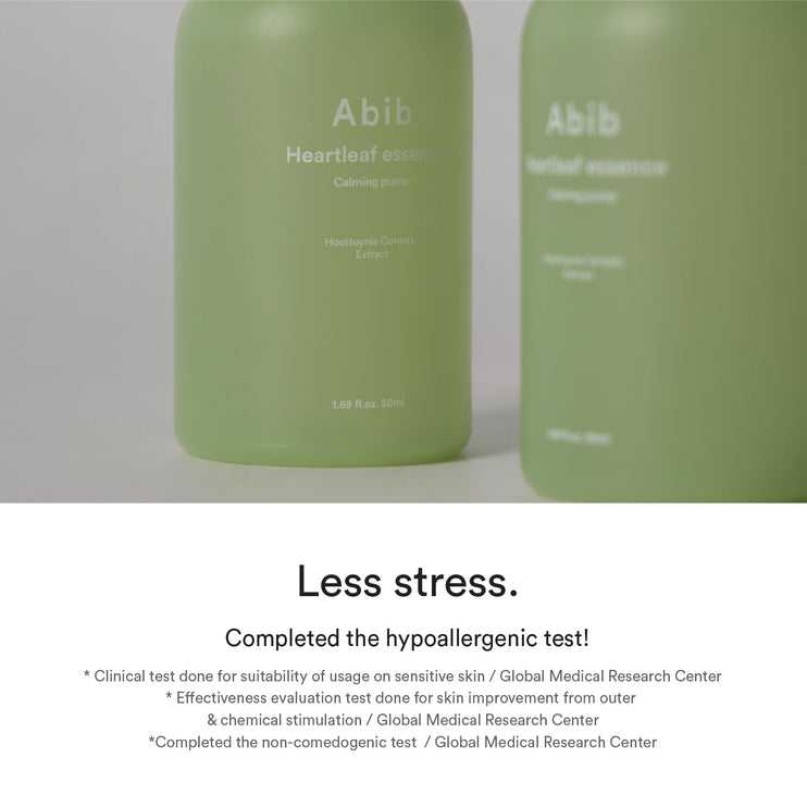 Abib Heartleaf Essence Calming pump 50ml