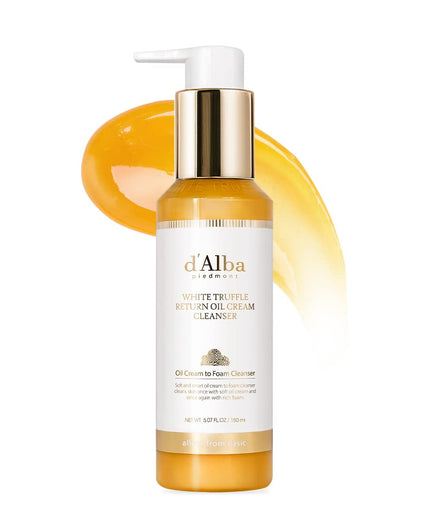 d'Alba White Truffle Return Oil Cream Cleanser 150ml