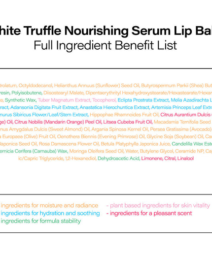 d'Alba White Truffle Nourishing Serum Lip Balm 3.6g