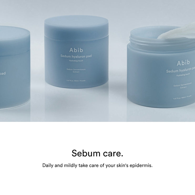 Abib Sedum Hyaluron Pad Hydrating touch 165ml (75 pads)