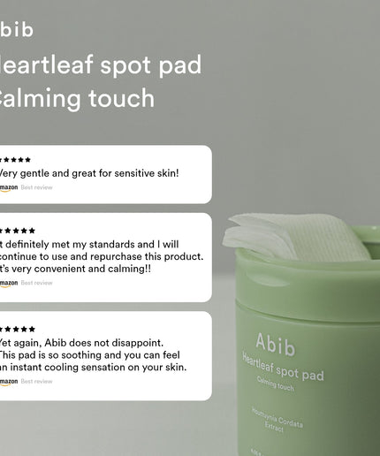 Abib Heartleaf Spot Pad Calming touch 150ml (80 pads)