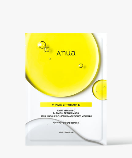 Anua Green Lemon Vita C Blemish Serum Mask (1ea)