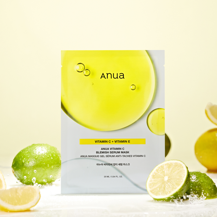Anua Green Lemon Vita C Blemish Serum Mask (1ea)