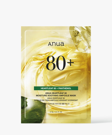 Anua Heartleaf 80 Moisture Soothing Ampoule Mask (1ea)