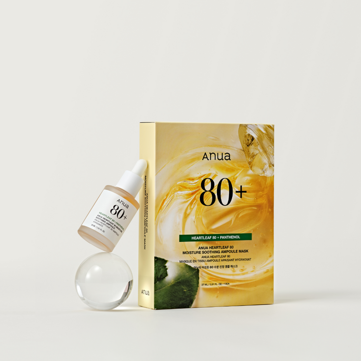 Anua Heartleaf 80 Moisture Soothing Ampoule Mask (1ea)