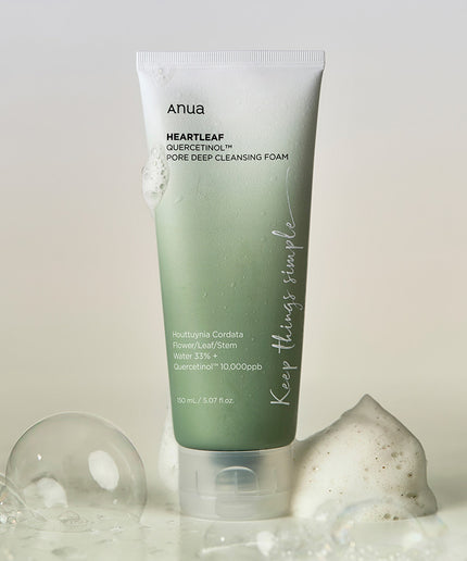 Anua Heartleaf Quercetinol Pore Deep Cleansing Foam 150ml