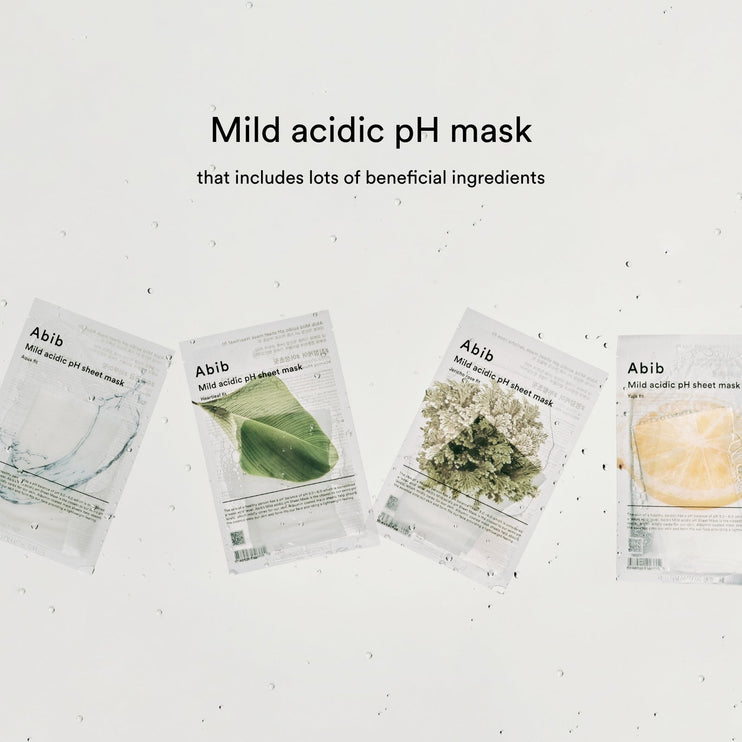 Abib Mild acidic pH sheet mask Jericho rose fit (10pcs)