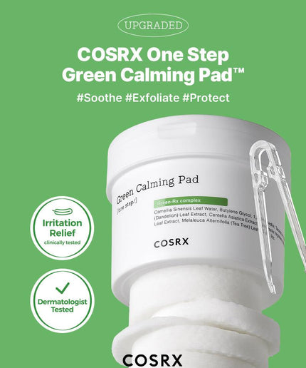 COSRX One Step Green Calming Pad 70 Sheets