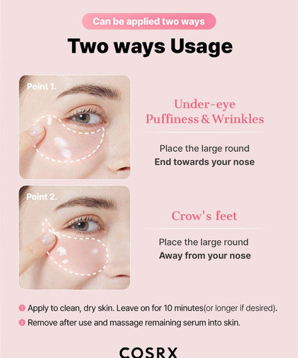 COSRX The Peptide Collagen Hydrogel Eye Patch 85g