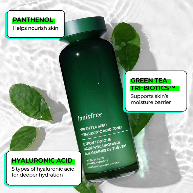 Green Tea Hyaluronic Acid Toner