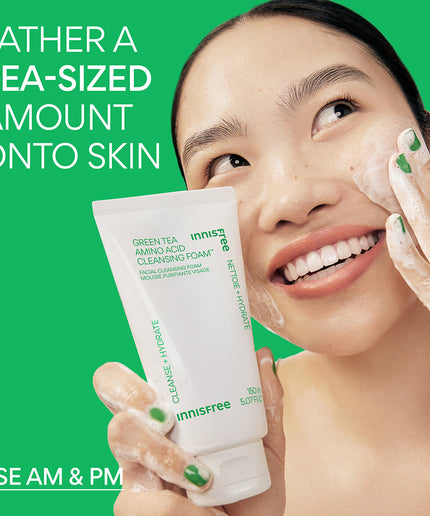 Green Tea Amino Acid Cleansing Foam