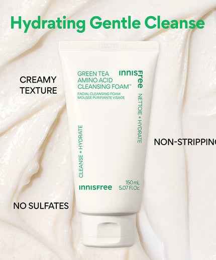 Green Tea Amino Acid Cleansing Foam