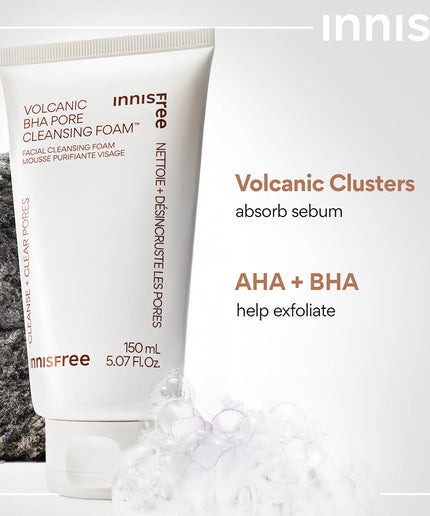 Volcanic BHA Pore Cleansing Foam