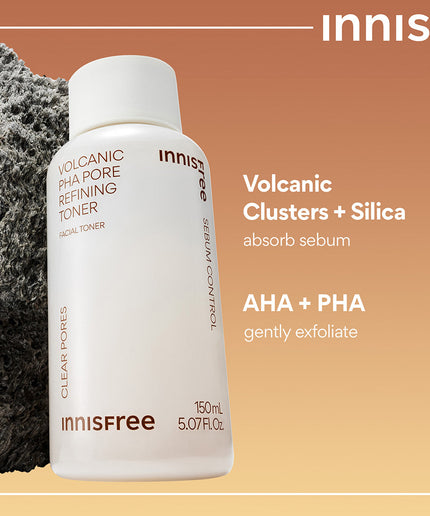 Volcanic PHA Pore Refining Toner
