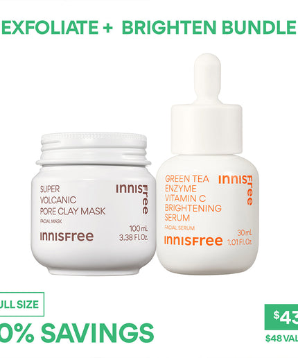 Exfoliate + Brighten Bundle