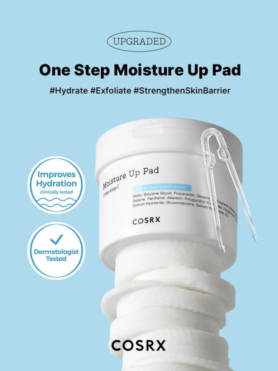 COSRX One Step Moisture Up Pad 70 Sheets