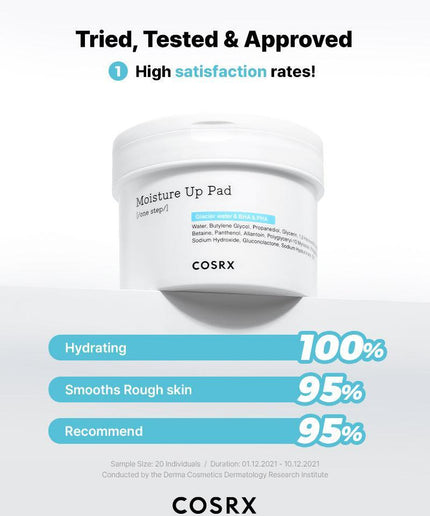 COSRX One Step Moisture Up Pad 70 Sheets