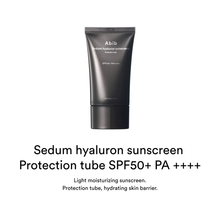 Abib Sedum Hyaluron Sunscreen Protection tube SPF50+ PA ++++ 50ml