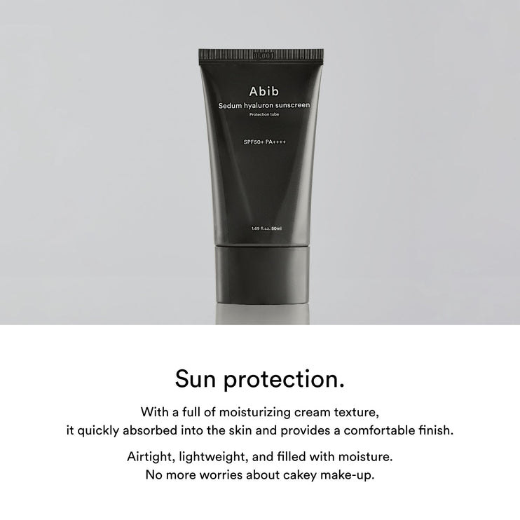 Abib Sedum Hyaluron Sunscreen Protection tube SPF50+ PA ++++ 50ml