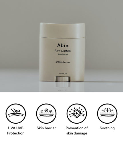 Abib Airy Sunstick Smoothing bar 23g