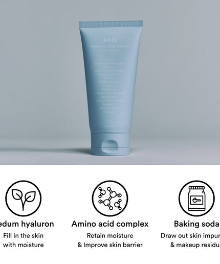 Abib Deep clean foam cleanser Sedum Hyaluron foam 150ml