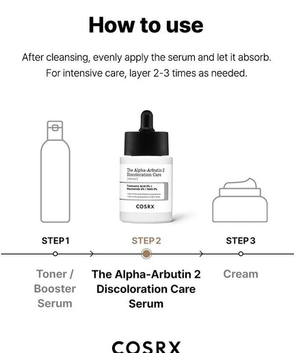COSRX The Alpha-Arbutin 2 Discoloration Care Serum 50ml