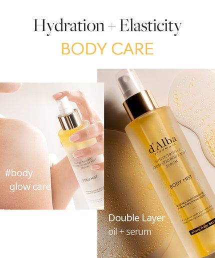 d'Alba White Truffle Aromatic Body Mist Serum 180ml