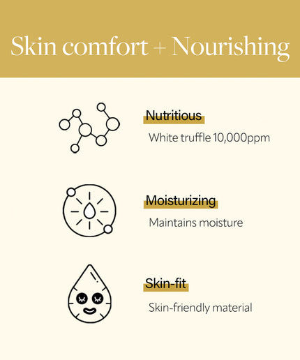 d'Alba White Truffle Nourishing Treatment Mask 25ml*5packs