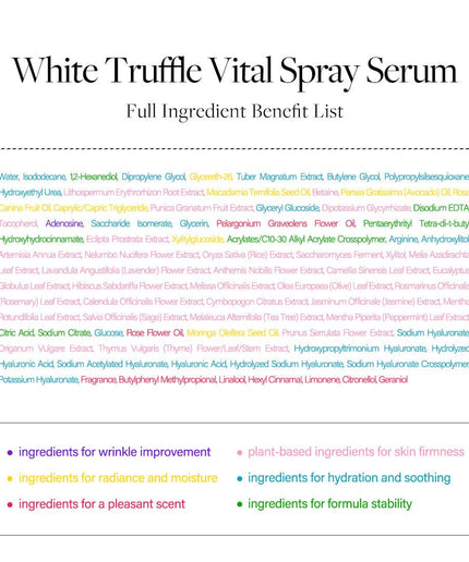 d'Alba Italian White Truffle Vital Spray Serum 100ml
