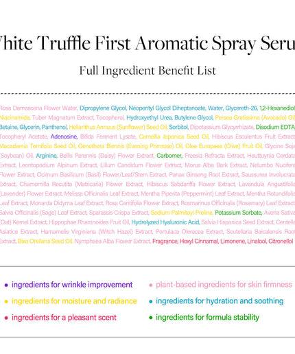 d'Alba White Truffle First Aromatic Spray Serum 120ml