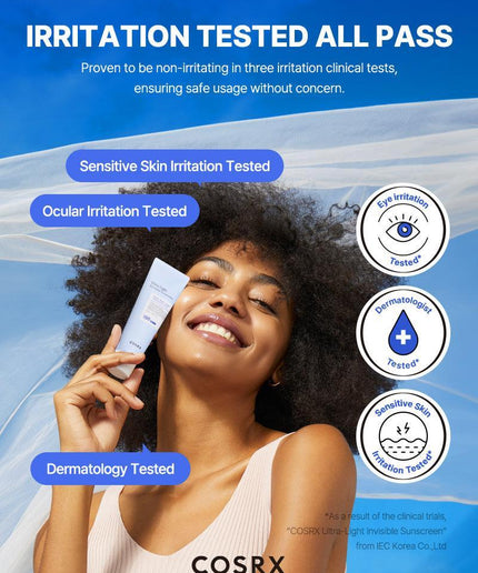 COSRX Ultra-Light Invisible Sunscreen SPF50 PA++++ 50ml