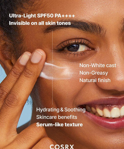 COSRX Ultra-Light Invisible Sunscreen SPF50 PA++++ 50ml