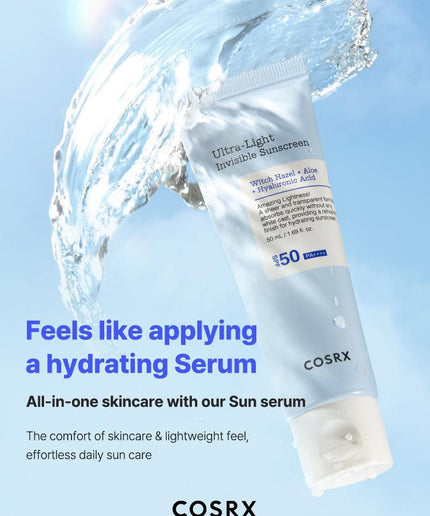 COSRX Ultra-Light Invisible Sunscreen SPF50 PA++++ 50ml