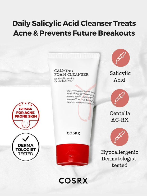 COSRX AC Collection Calming Foam Cleanser 150ml