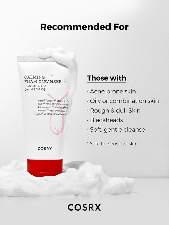 COSRX AC Collection Calming Foam Cleanser 150ml