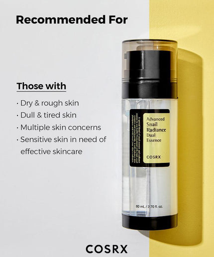 COSRX Advanced Snail Radiance Dual Essence 80ml