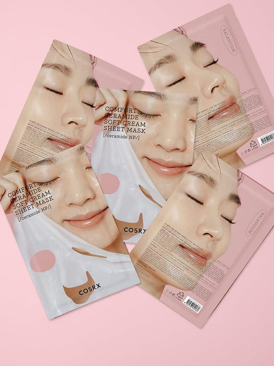 COSRX Balancium Comfort Ceramide Soft Cream Sheet Mask