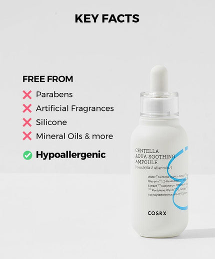 COSRX Hydrium Centella Aqua Soothing Ampoule 40ml