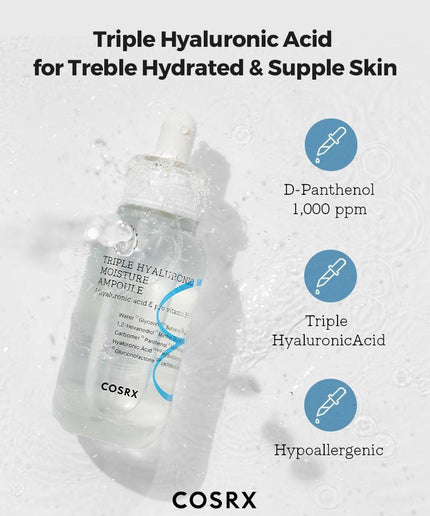 COSRX Hydrium Triple Hyaluronic Moisture Ampoule 40ml