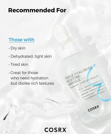 COSRX Hydrium Triple Hyaluronic Moisture Ampoule 40ml